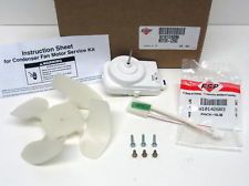 Replacing refrigerator condenser fan