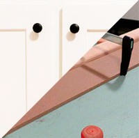 Shaker Kitchen Cabinet Update – applying the MDF strips