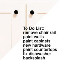 Shaker Kitchen Cabinet Update Plans