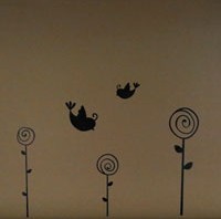 $40 Kitchen Backsplash with Decals