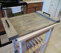 DIY Ottoman Tray for $27