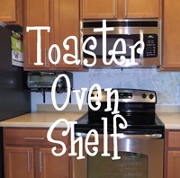 Toaster oven shelf