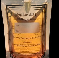 Stop loss bags for clear finish storage